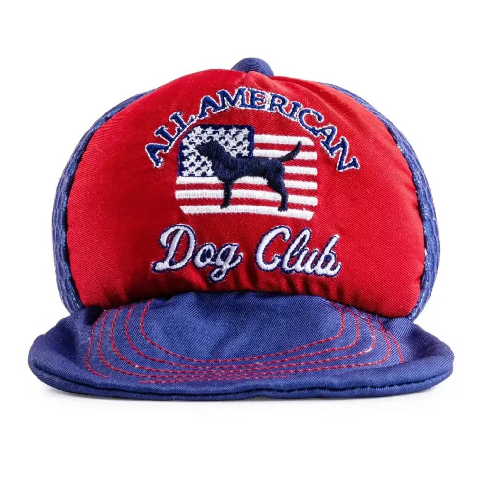Haute Diggity Dog All American Dog Club Trucker Hat Designer Dog Toys - Talis Us