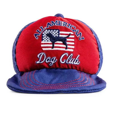 Haute Diggity Dog All American Dog Club Trucker Hat Designer Dog Toys - Talis Us