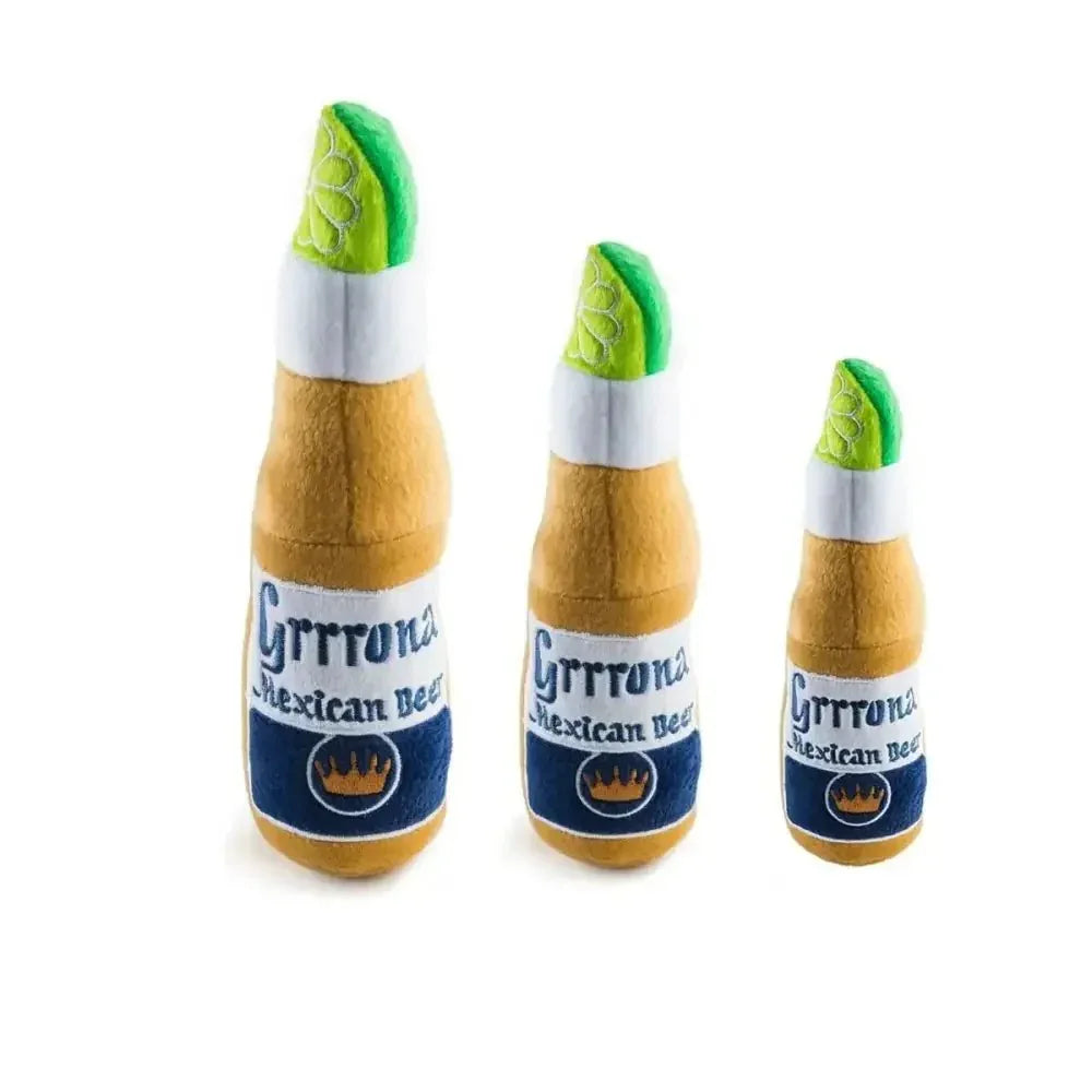 Haute Diggity Dog Grrrona Beer Bottle Plush Dog Toy - Talis Us