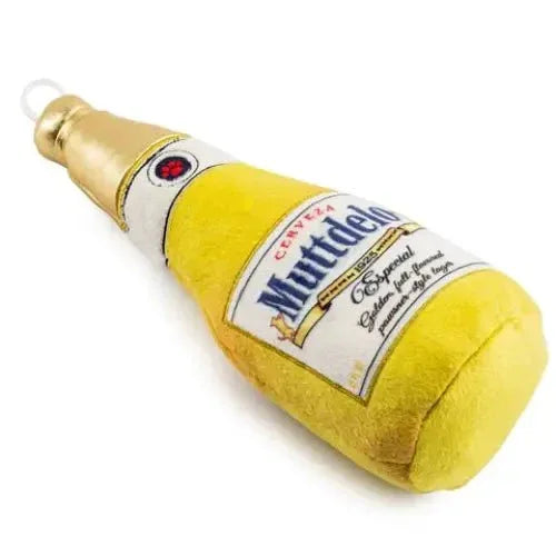 Haute Diggity Dog Muttdelo Beer Bottle Dog Toy - Talis Us
