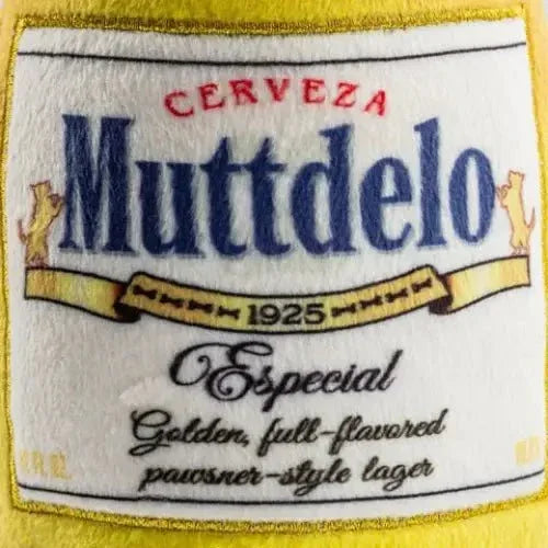 Haute Diggity Dog Muttdelo Beer Bottle Dog Toy - Talis Us