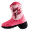 Haute Diggity Dog Pink Cowgirl Boot Designer Dog Toys - Talis Us