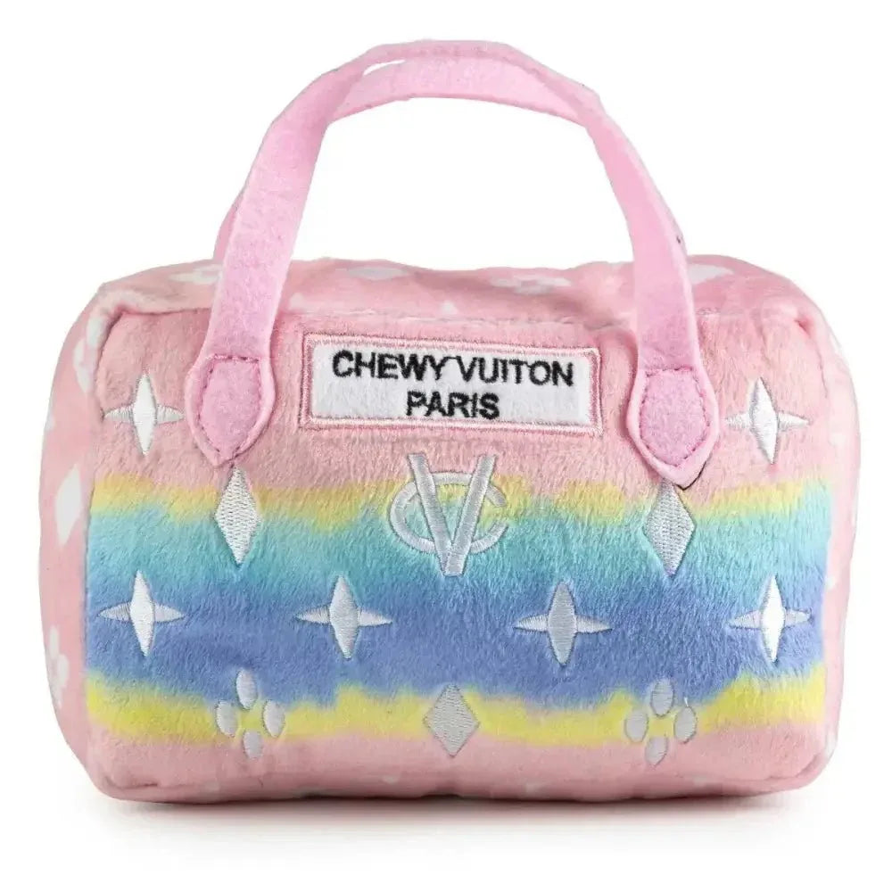 Haute Diggity Dog Pink Ombre Chewy Vuiton Bag Plush Toy Dog - Talis Us