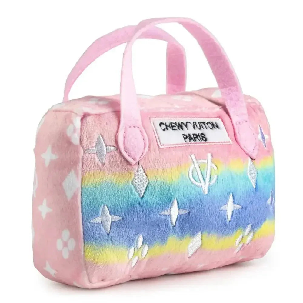 Haute Diggity Dog Pink Ombre Chewy Vuiton Bag Plush Toy Dog - Talis Us