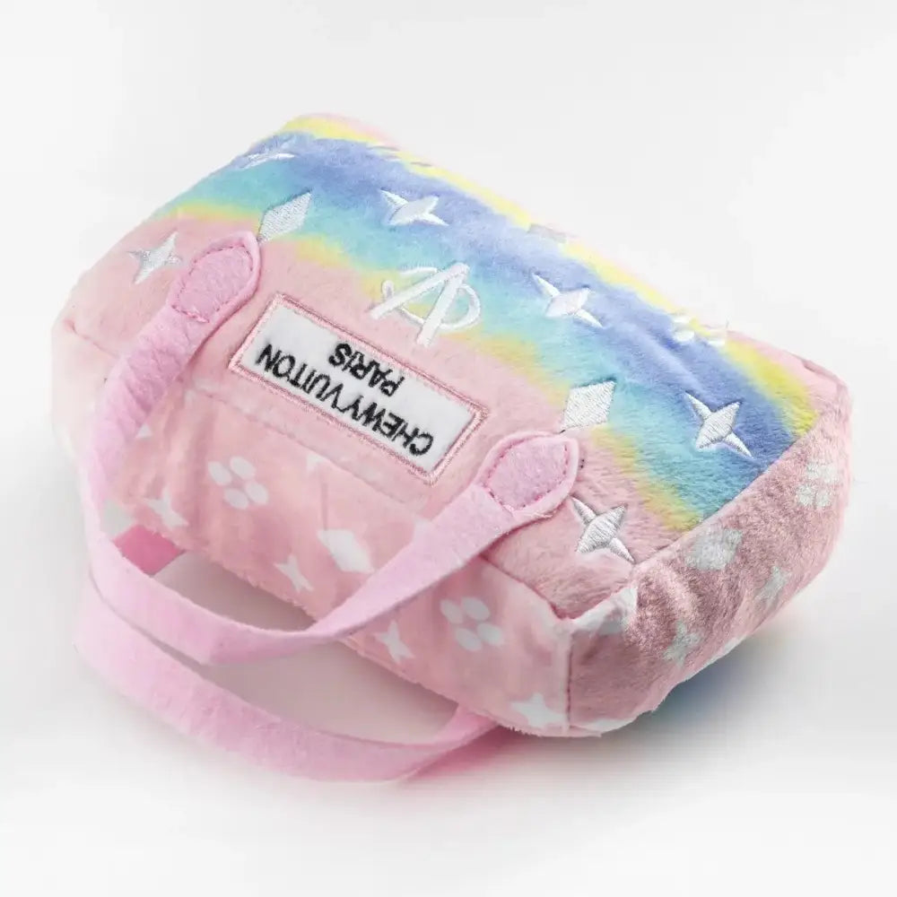 Haute Diggity Dog Pink Ombre Chewy Vuiton Bag Plush Toy Dog - Talis Us