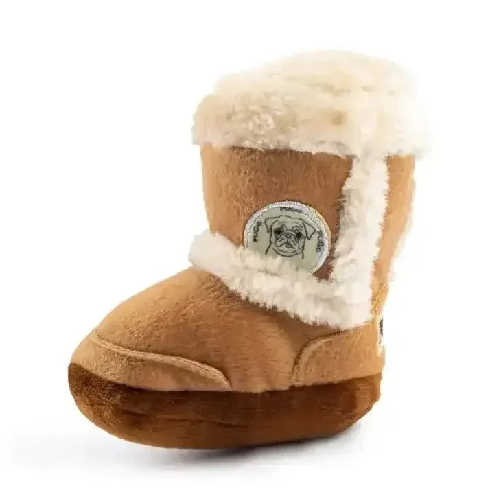 Haute Diggity Dog Pugg Boot Toy Squeaker Dog Toy - Talis Us