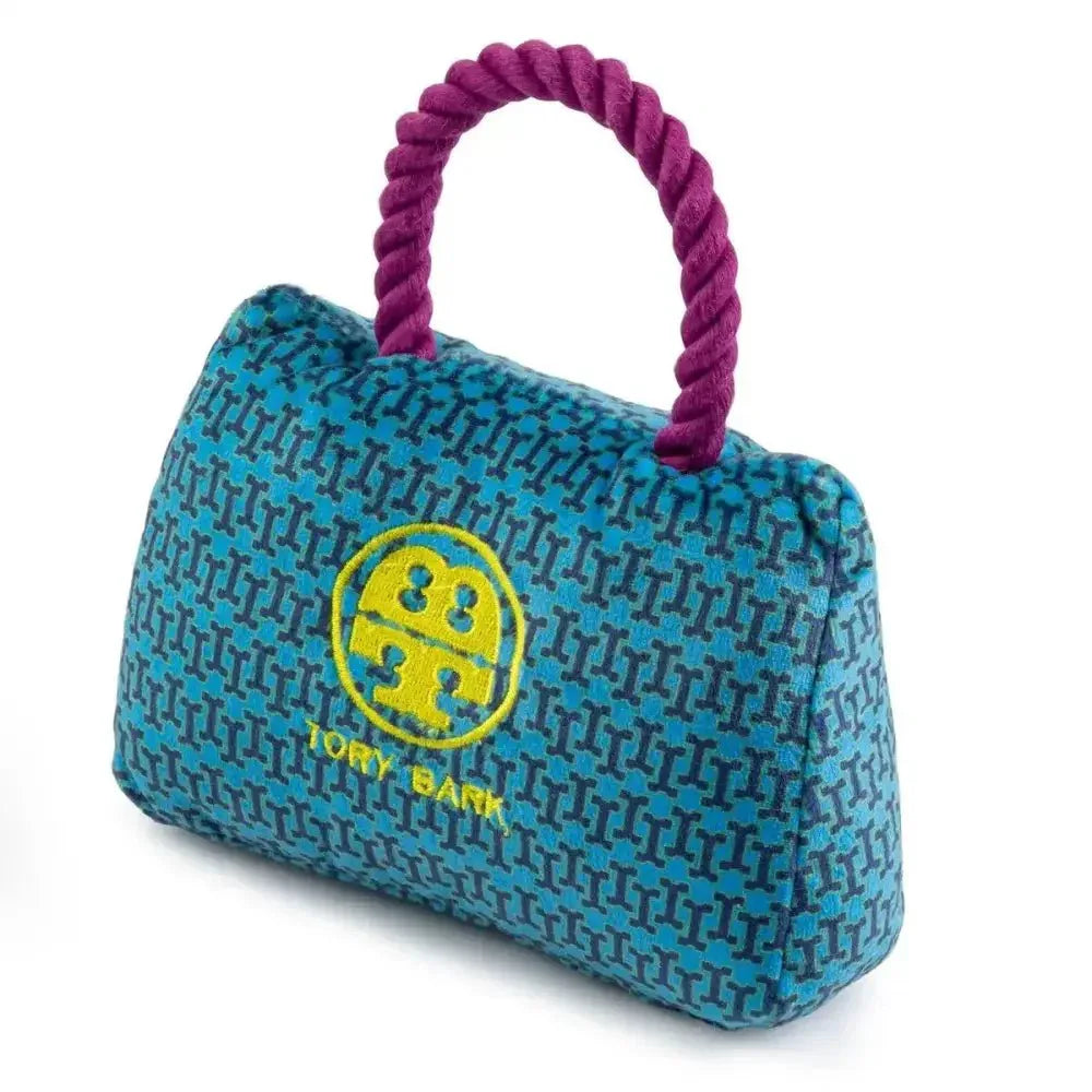 Haute Diggity Dog Tory Bark Handbag Plush Dog Toys - Talis Us