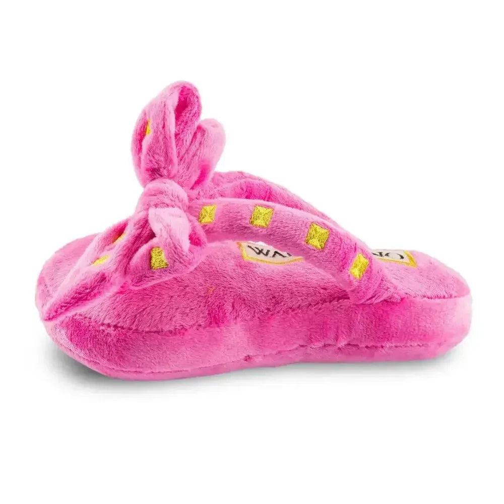 Haute Diggity Dog Wagentino Sandal Plush Dog Toys 6in - Talis Us