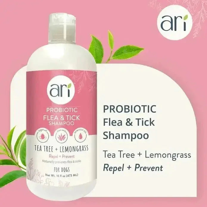 Health Extension ARI Probiotic Flea & Tick Dog Shampoo 16 oz - Talis Us