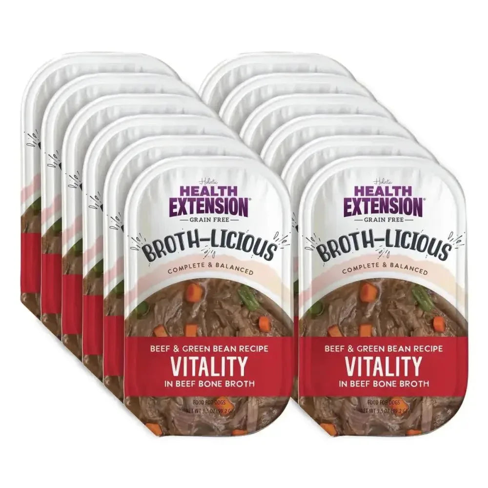 Health Extension Beef and Green Bean Wet Dog Food 12ea/3.5 oz - Talis Us