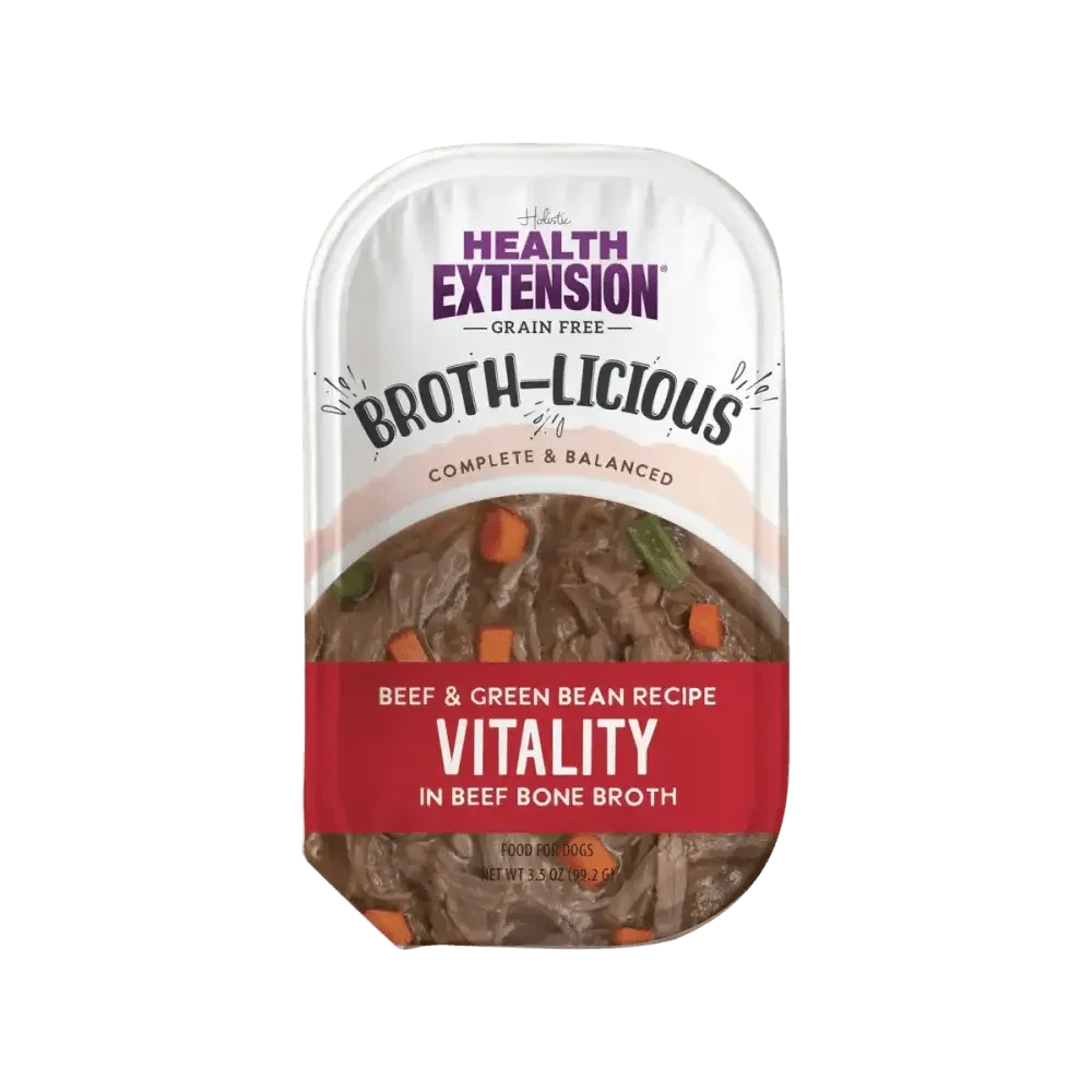 Health Extension Beef and Green Bean Wet Dog Food 12ea/3.5 oz - Talis Us