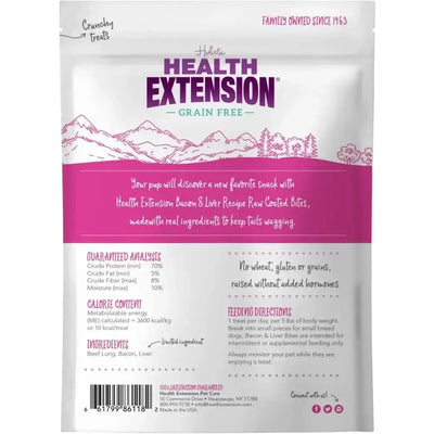 Health Extension Bully Puffs Bacon Dog Treats 5 oz Health Extension