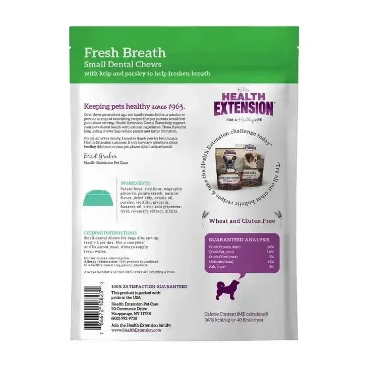 Health Extension Fresh Breath Dental Bones - Talis Us