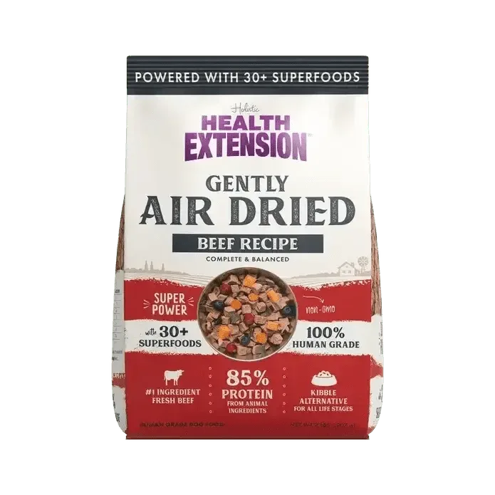 Health Extension Gently Air Dried Beef Recipe Dog Food 2lb - Talis Us