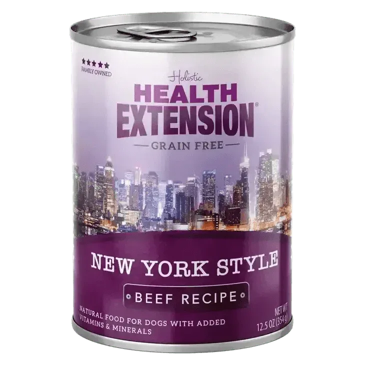Health Extension Grain Free Beef Recipe New York Style Wet Dog Food - Talis Us