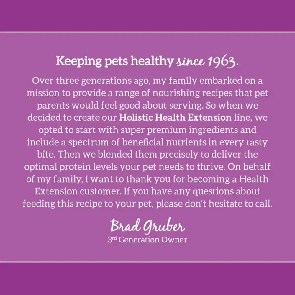 Health Extension Grain Free Buffalo / White Fish Dry Dog Food - Talis Us