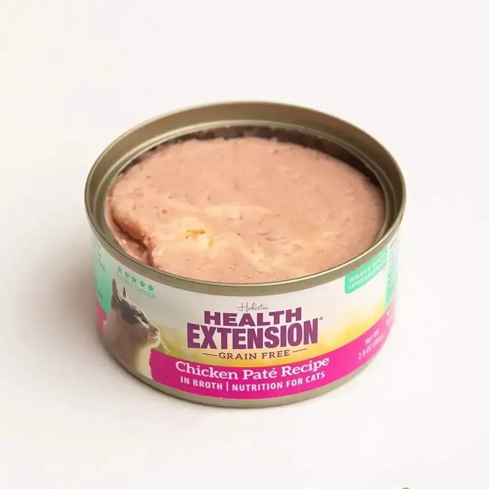 Health Extension Grain Free Chicken Pate Recipe for Cats Canned Food 24 / 2.8 oz - Talis Us
