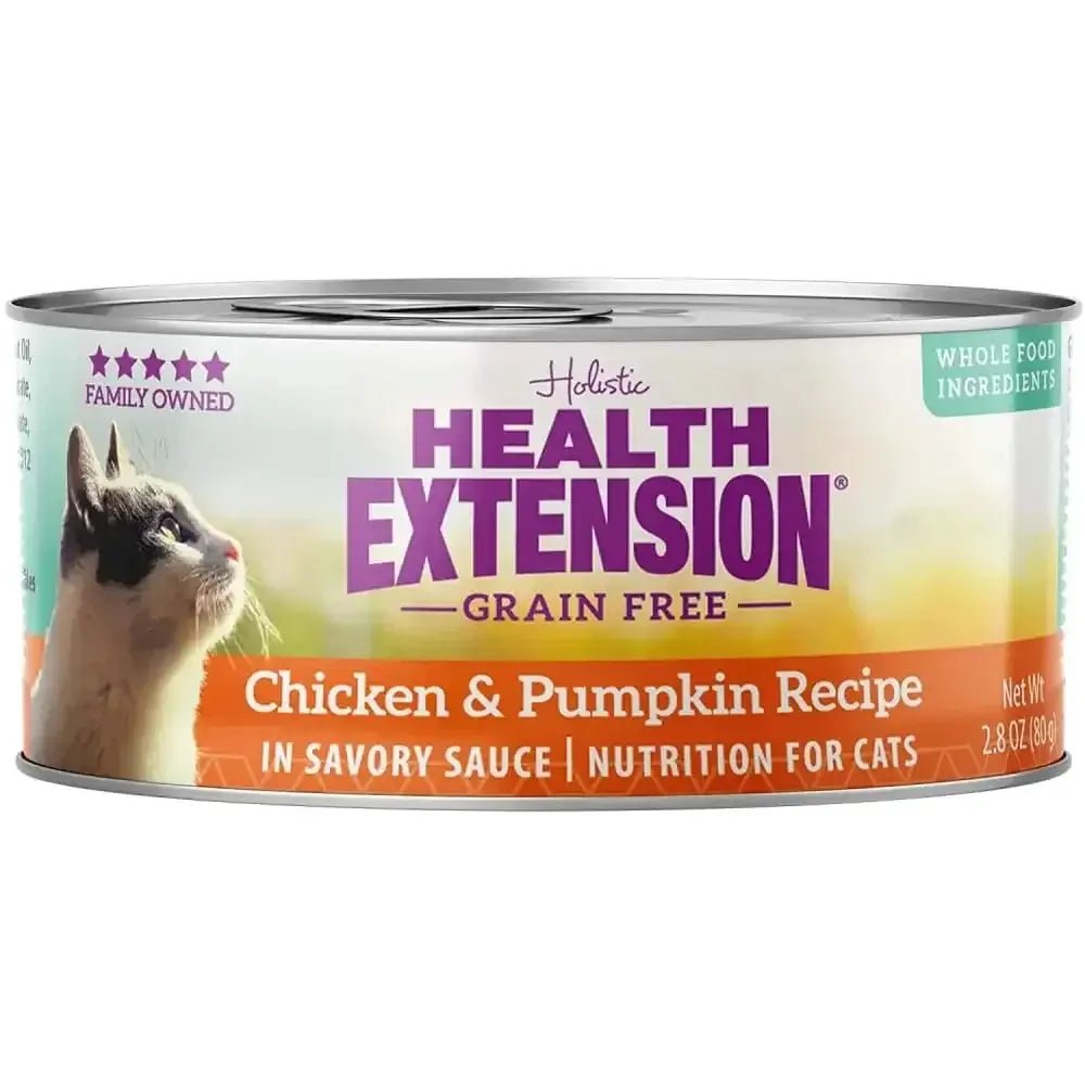 Health Extension Grain Free Chicken / Pumpkin Wet Cat Food 24 / 2.8 oz - Talis Us