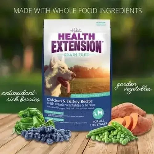 Health Extension Grain Free Chicken / Turkey Dry Dog Food - Talis Us