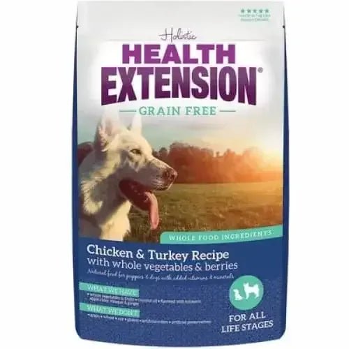 Health Extension Grain Free Chicken / Turkey Dry Dog Food - Talis Us