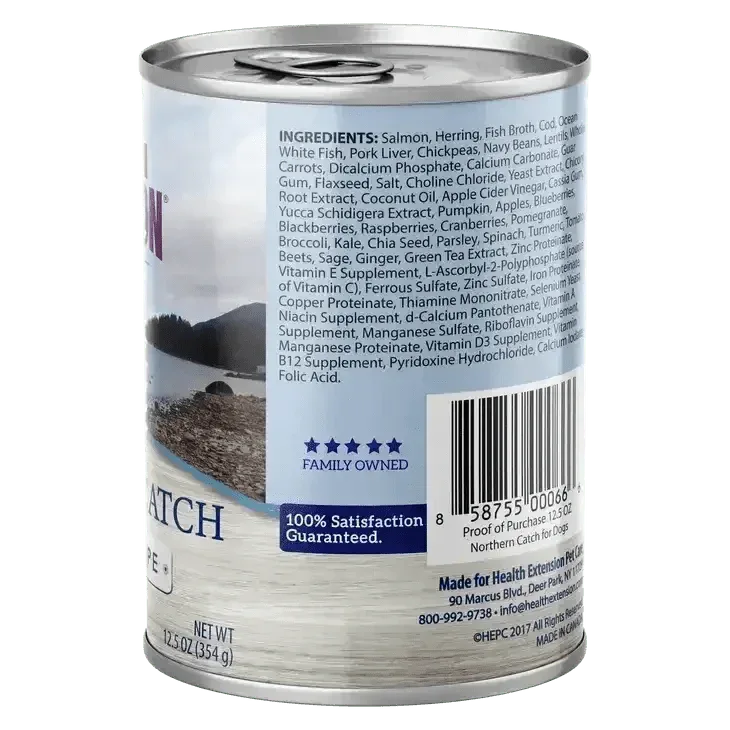 Health Extension Grain Free Northern Catch - Salmon Recipe Wet Dog Food 12/12.5oz - Talis Us
