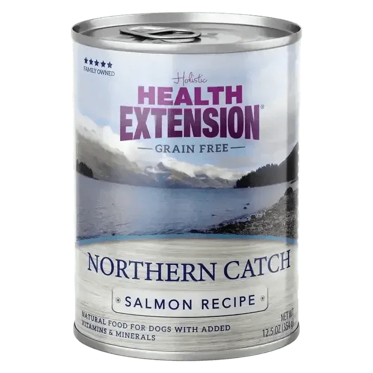 Health Extension Grain Free Northern Catch - Salmon Recipe Wet Dog Food 12/12.5oz - Talis Us