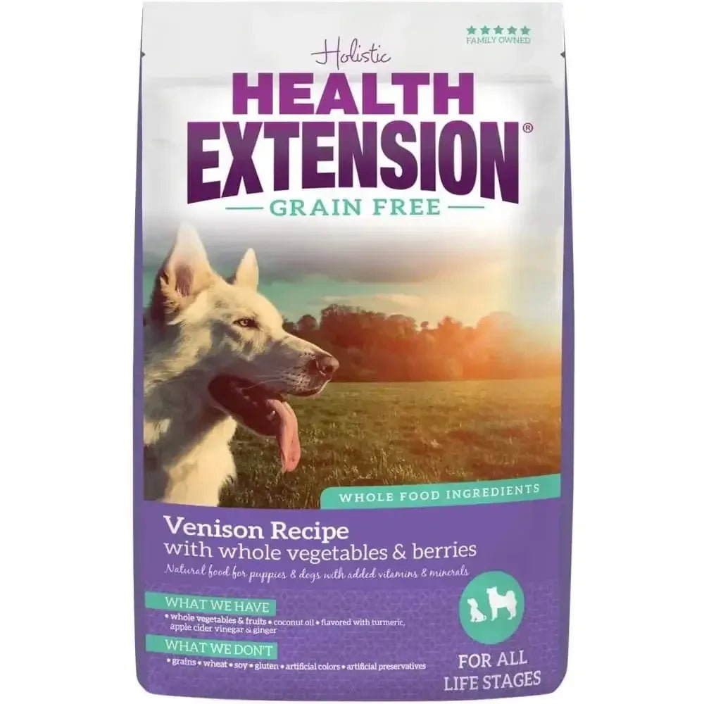 Health Extension Grain Free Venison Dry Dog Food - Talis Us