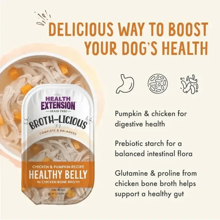 Health Extension Healthy Belly Wet Dog Food for Sensitive Stomachs 12ea/3.5 oz - Talis Us