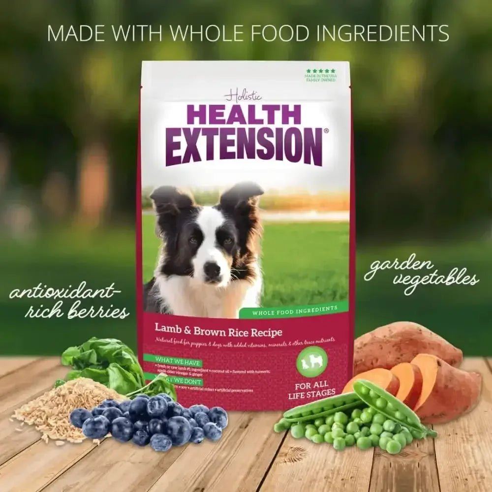 Health Extension Lamb & Brown Rice Dry Dog Food - Talis Us