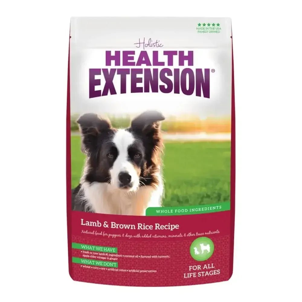 Health Extension Lamb & Brown Rice Dry Dog Food - Talis Us