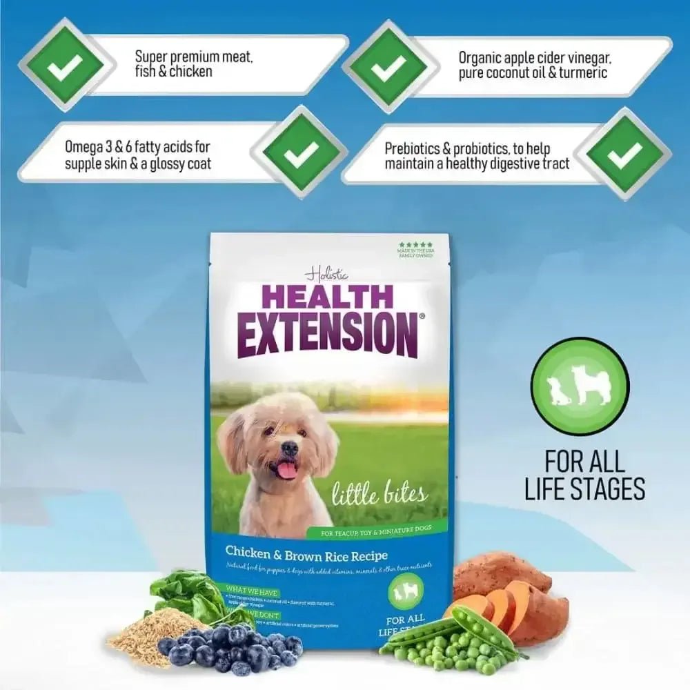 Health Extension Little Bites Chicken & Brown Rice Recipe - Talis Us