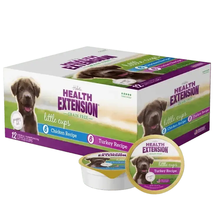 Health Extension Little Cups Puppy Wet Food12 / 3.5 oz - Talis Us