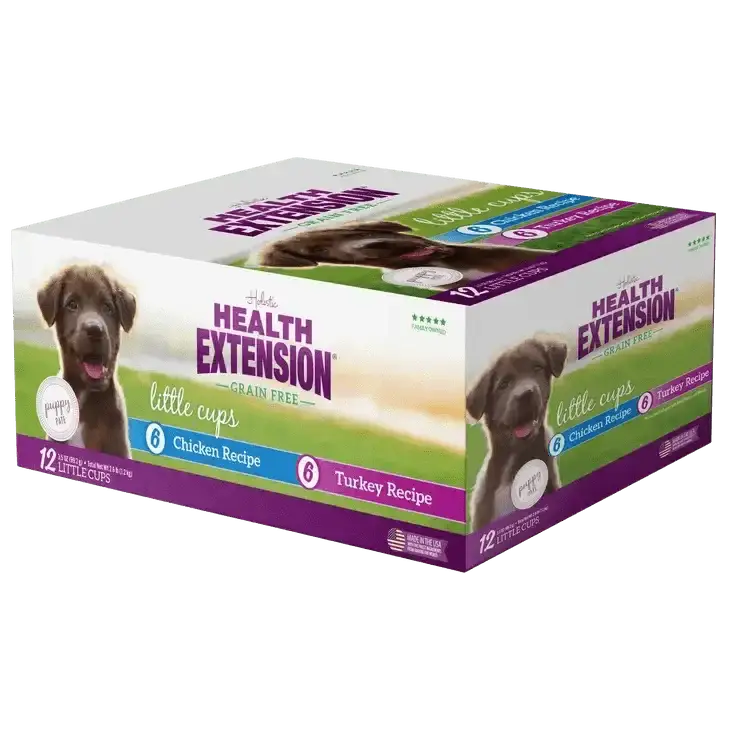 Health Extension Little Cups Puppy Wet Food12 / 3.5 oz - Talis Us