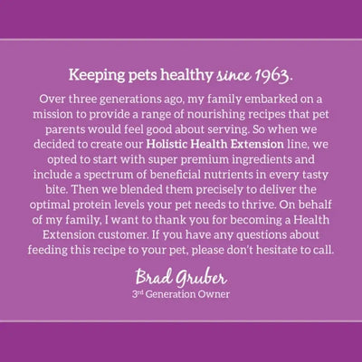 Health Extension Original Chicken & Brown Rice Recipe Health Extension