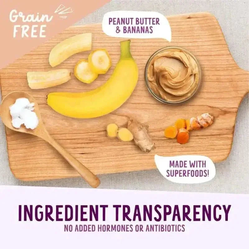 Health Extension Oven Baked Peanut Butter Banana Dog Treats 2.25lb - Talis Us