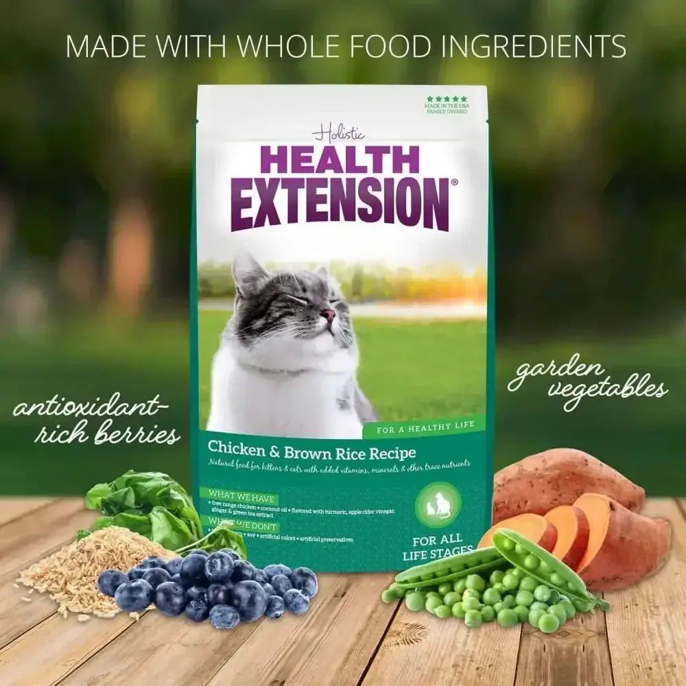 Health Extension Premium Kitten Chicken & Brown Rice Recipe Dry Cat Food - Talis Us