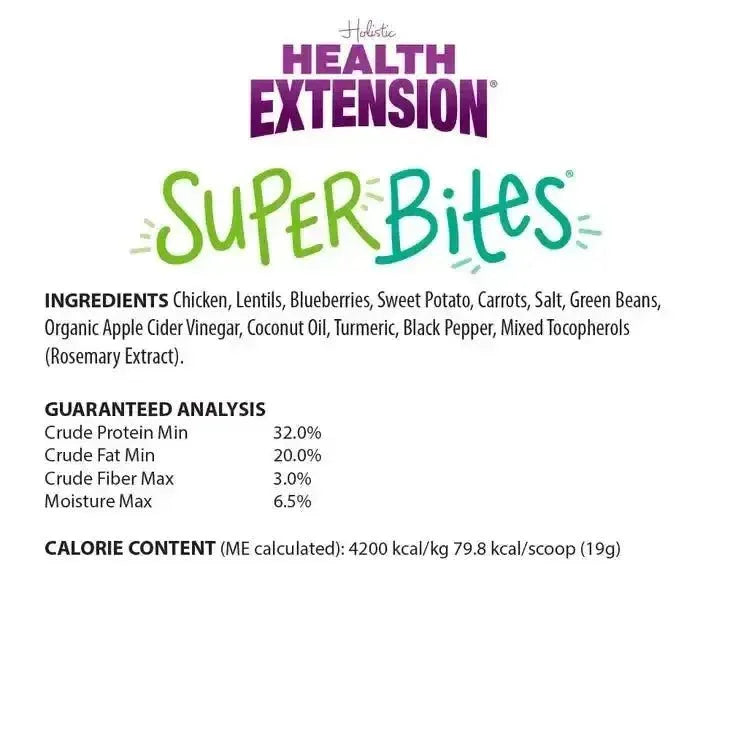 Health Extension SuperBites Freeze Dried Raw Chicken Dog Food - Talis Us