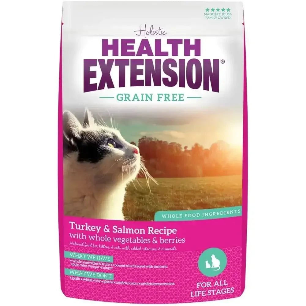 Health Extension Turkey & Salmon Kitten / Cat Grain Free Dry Cat Food - Talis Us