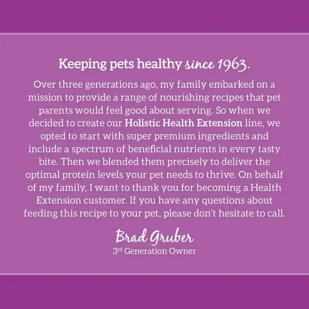 Health Extension Turkey & Salmon Kitten / Cat Grain Free Dry Cat Food Health Extension