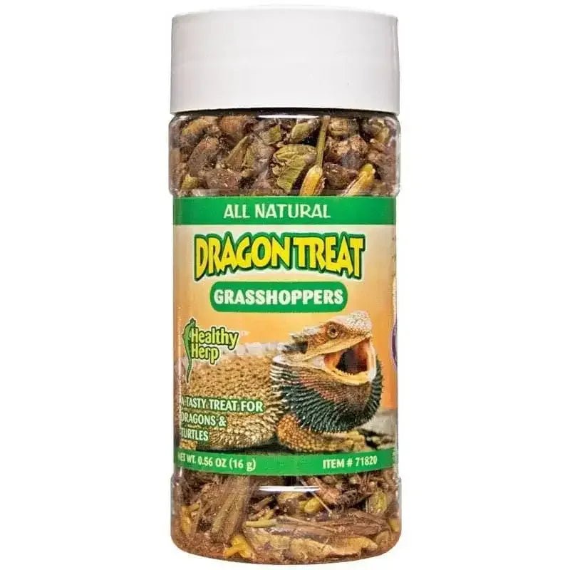 Healthy Herp Dragon Treat Grasshoppers 0.56 - Ounce - Talis Us
