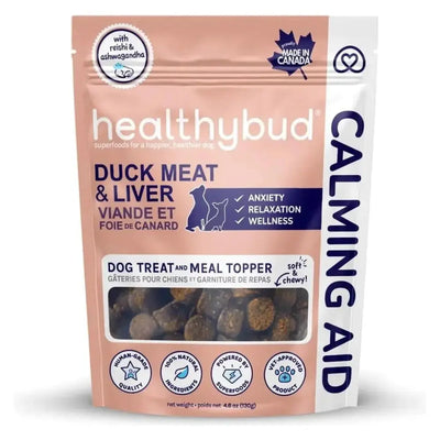 Healthybud Calming Aid Stress Relief Duck Soft Dog Treats - Talis Us
