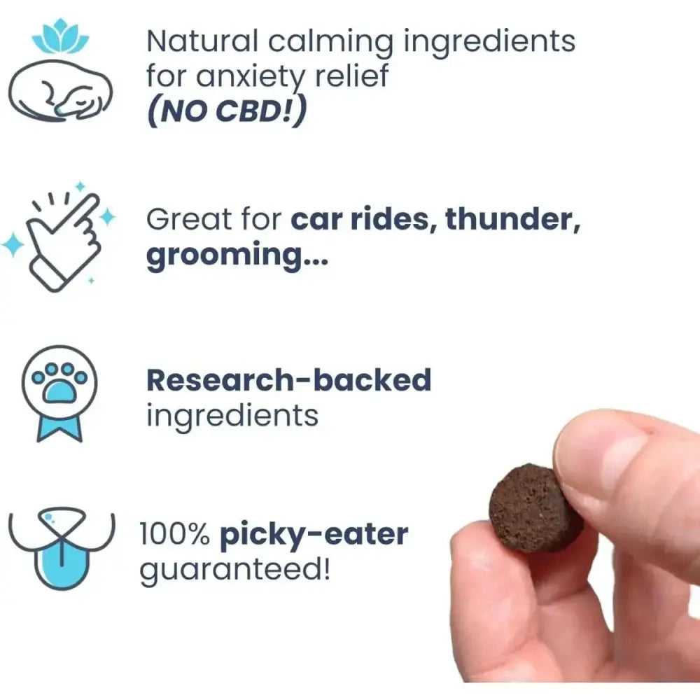 Healthybud Calming Aid Stress Relief Duck Soft Dog Treats - Talis Us