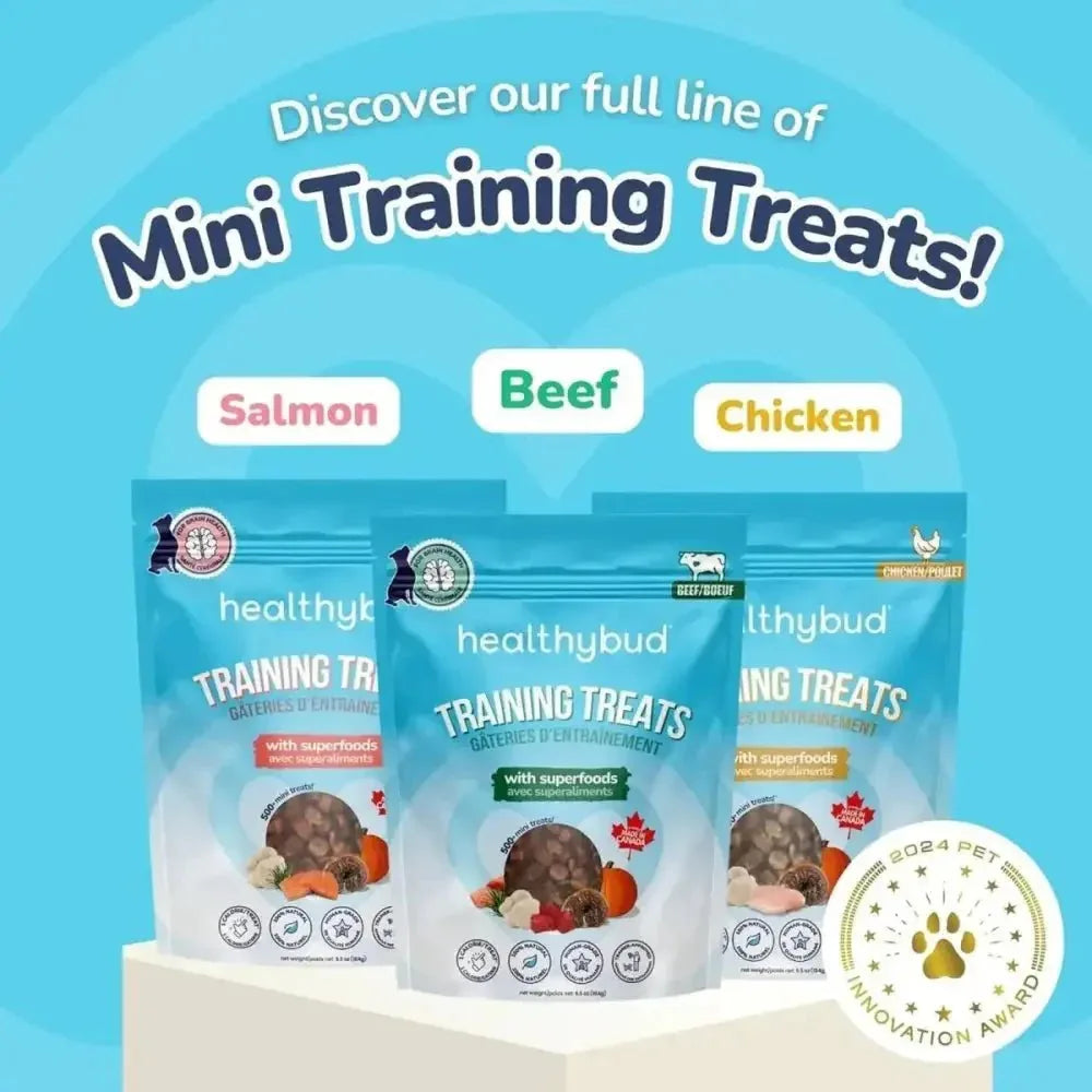 Healthybud Salmon Mini Training Treats for Dogs 6.5 oz - Talis Us