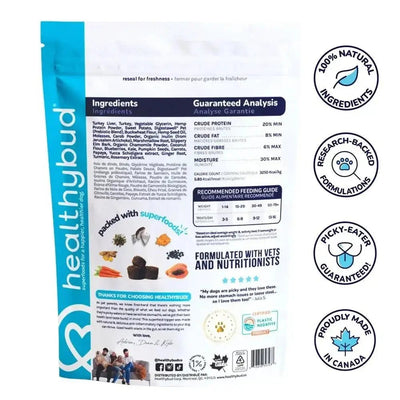 Healthybud Turkey Liver Dehydrated Dog Treats - Talis Us