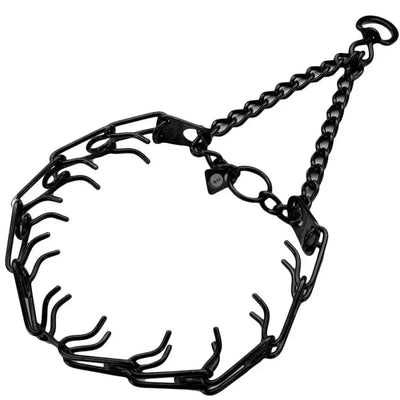 Herm. Sprenger Ultra-Plus Black Stainless Dog Prong Training Collar, Black Stainless Herm. Sprenger