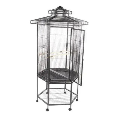 Hexagonal Cage with 27" Panels A&E Cage Company