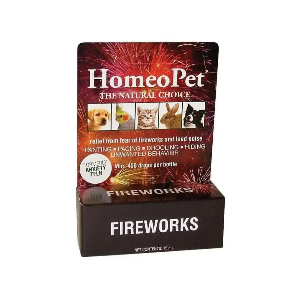Homeopet® Fireworks Homeopathic Calming Aid for Pets 15 Ml Homeopet®