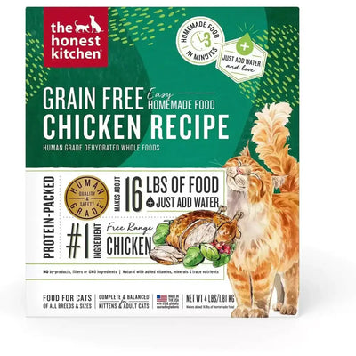 The Honest Kitchen Dehydrated Grain Free Chicken Cat Food The Honest Kitchen