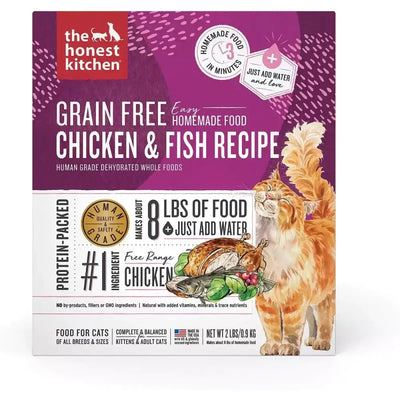 The Honest Kitchen Dehydrated Grain Free Chicken & Fish Cat Food The Honest Kitchen