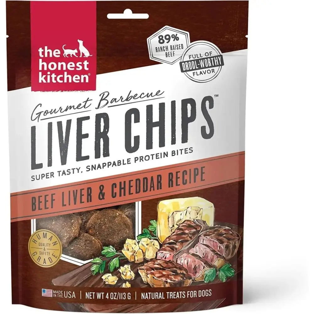 The Honest Kitchen Gourmet Barbecue Liver Chips Dog Treats - Talis Us